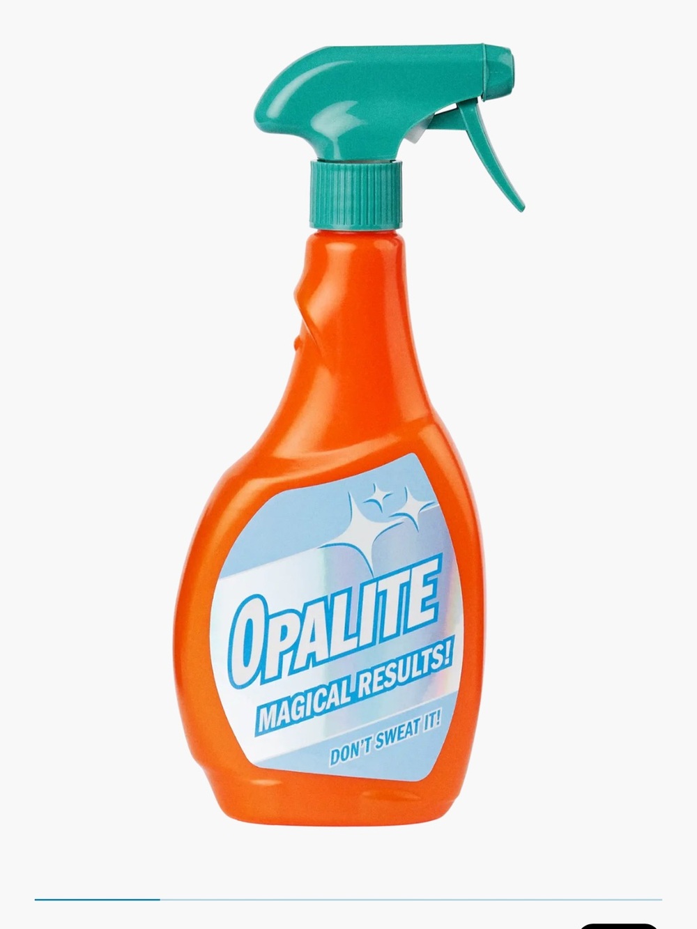 Taylor Swift Orange Spray Bottle with Teal Trigger